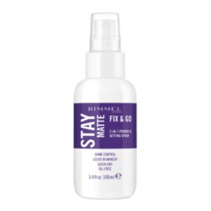 RIMMEL STAY MATTE FIX & GO 2 IN 1 PRIMER & SETTING SPRAY