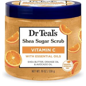 DR. TEALS SHEA SUGAR VIT.C SCRUB 538G